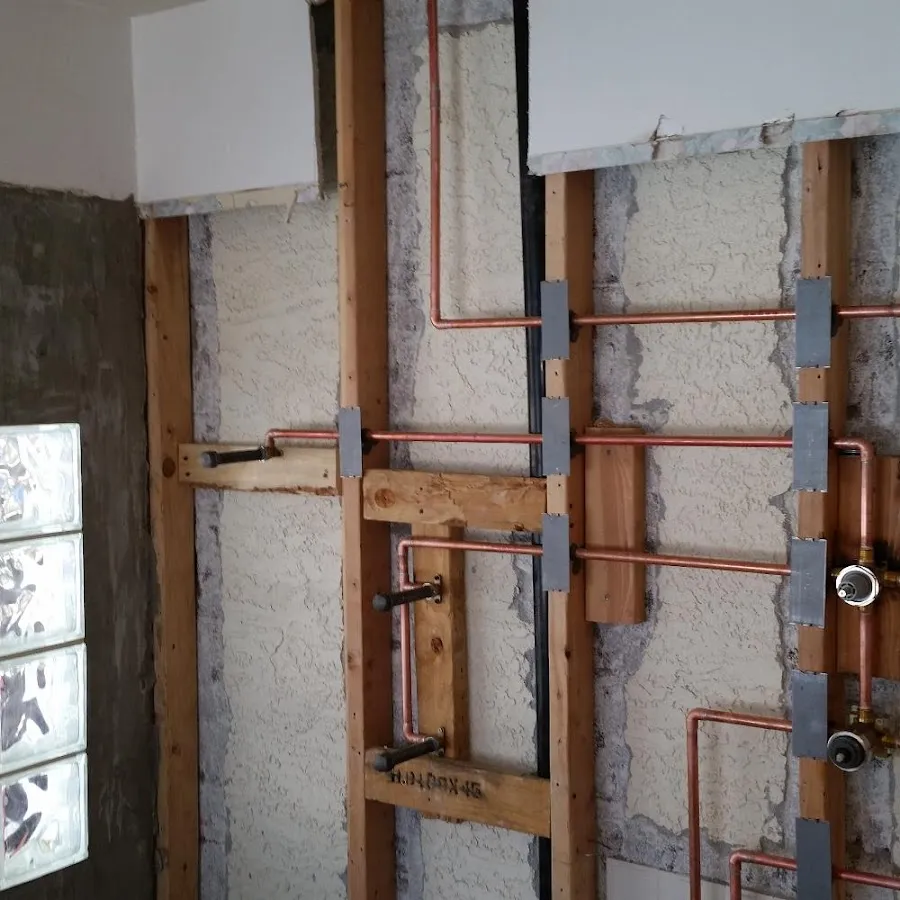 Copper pipe installation for Burst Pipe Repair in Warren